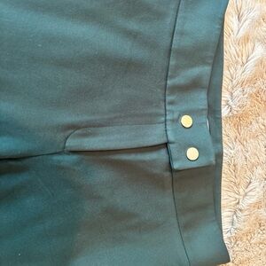 Tuckernuck Forest Green Trousers with Gold Accents